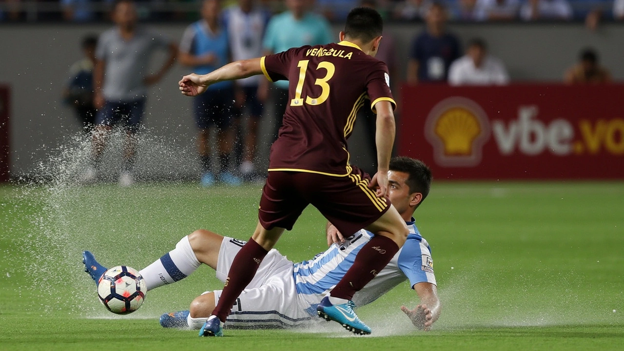 Venezuela Holds Argentina to 1-1 Draw in Rain-Swept World Cup Qualifier