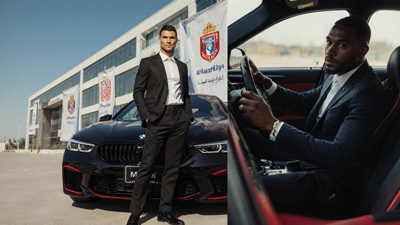 BMW XM Red Label Gifted to Ronaldo and Mane as Al‑Nassr Signs Mega Sponsorship